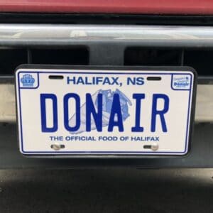 DONAIR Aluminum License Plates